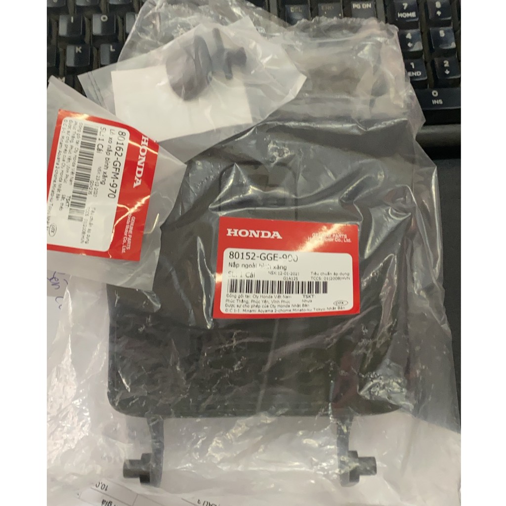 Bộ nắp xăng lead 110 zin honda
