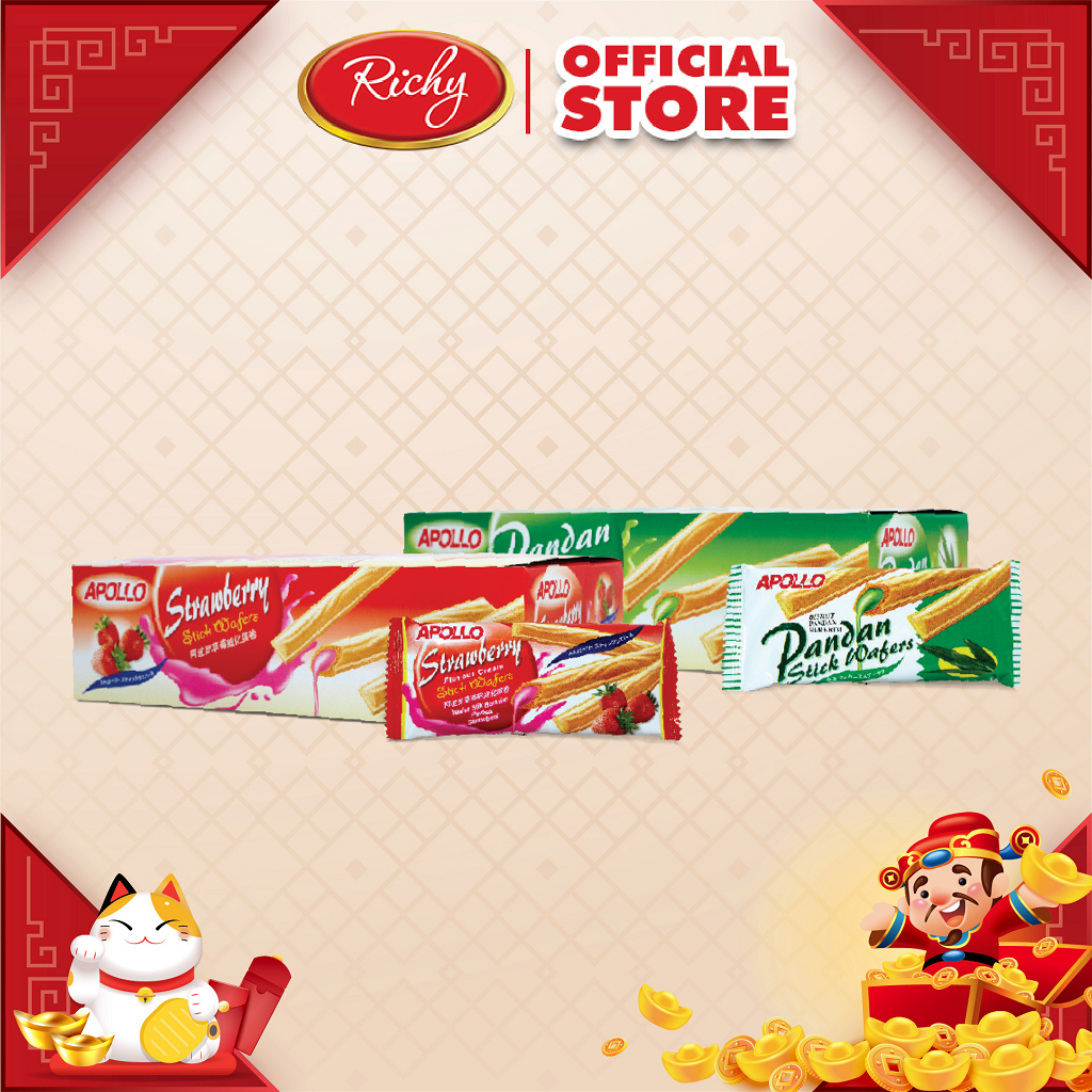 Bánh Apollo quế hộp giấy 330g - bánh kẹo nhập khẩu Richy