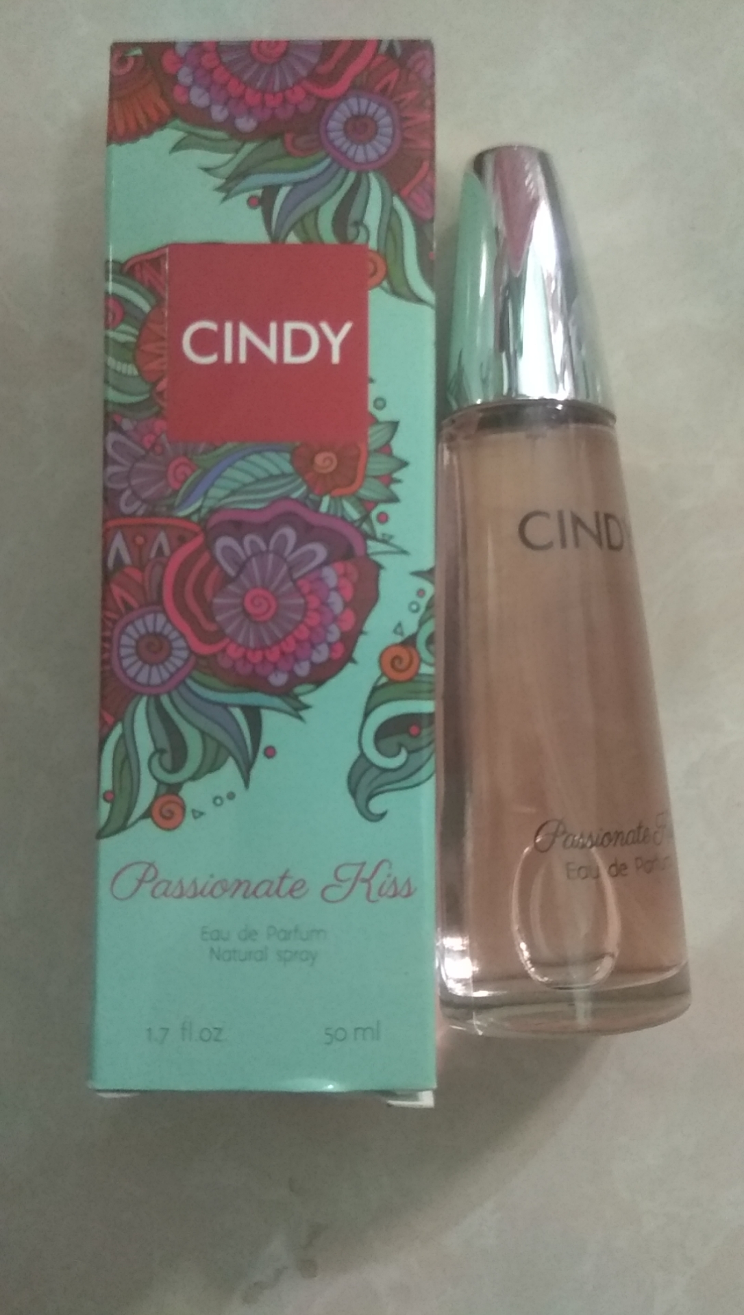 Nước hoa nữ Cindy Passionate Kiss 50ml đỏ