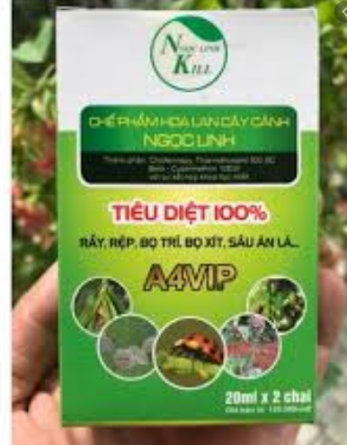 Chế phẩm a4 vip ngọc linh - diệt rầy , rệp, bọ trĩ, bọ xít, sâu ăn lá
