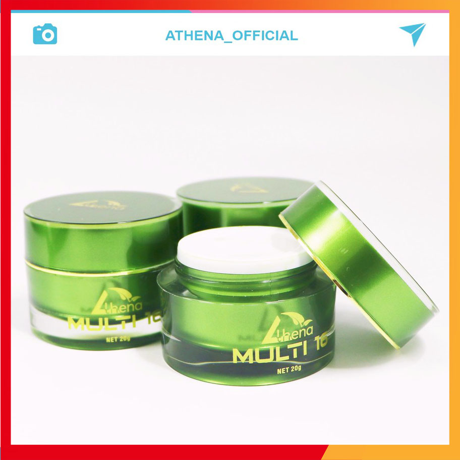 Combo3 kem trị rạn Multi 16 Athena, Chống rạn da mẹ bầu (hũ 20g) [CHÍNH HÃNG]