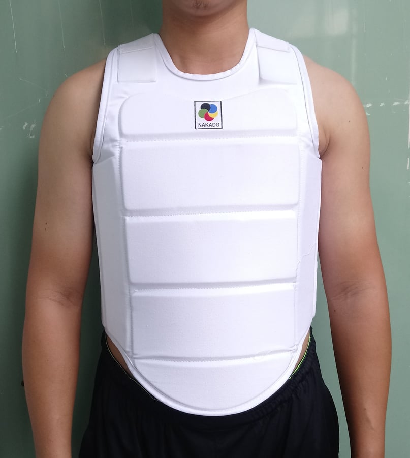 Giáp bảo hộ ngực Karate . vovinam. cổ truyền... nakado