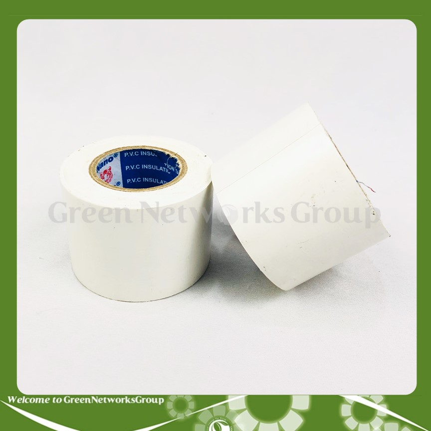 [HCM]Băng keo quấn thể thao cuộn dày 5cm trắng Greennetworks ( 1 Cuộn )