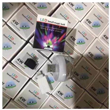 Usb đèn led vũ trường mini đầy màu sắc