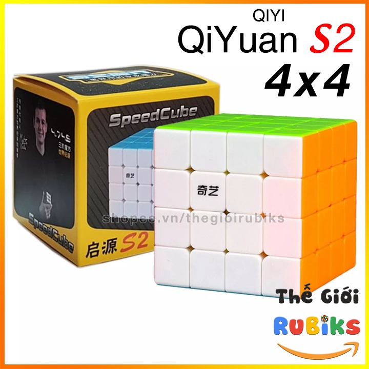 Rubik 4x4 qiyi qiyuan s v2 4x4x4 đồ chơi trí tuệ