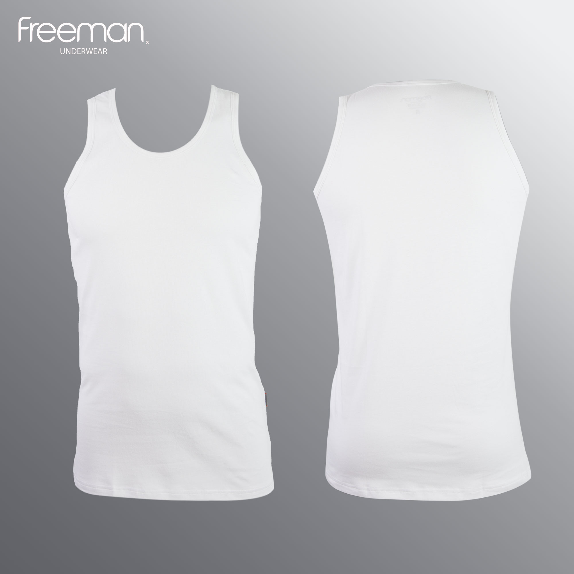 Áo thun ba lỗ nam Freeman - Chất liệu cotton ASF205