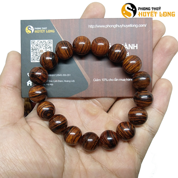 Vòng Tay Gỗ Sưa Đỏ Tự Nhiên, Chuỗi Hạt Gỗ Sưa Đỏ Phong Thủy Mang Lại Bình An, Tài Lộc, May Mắn