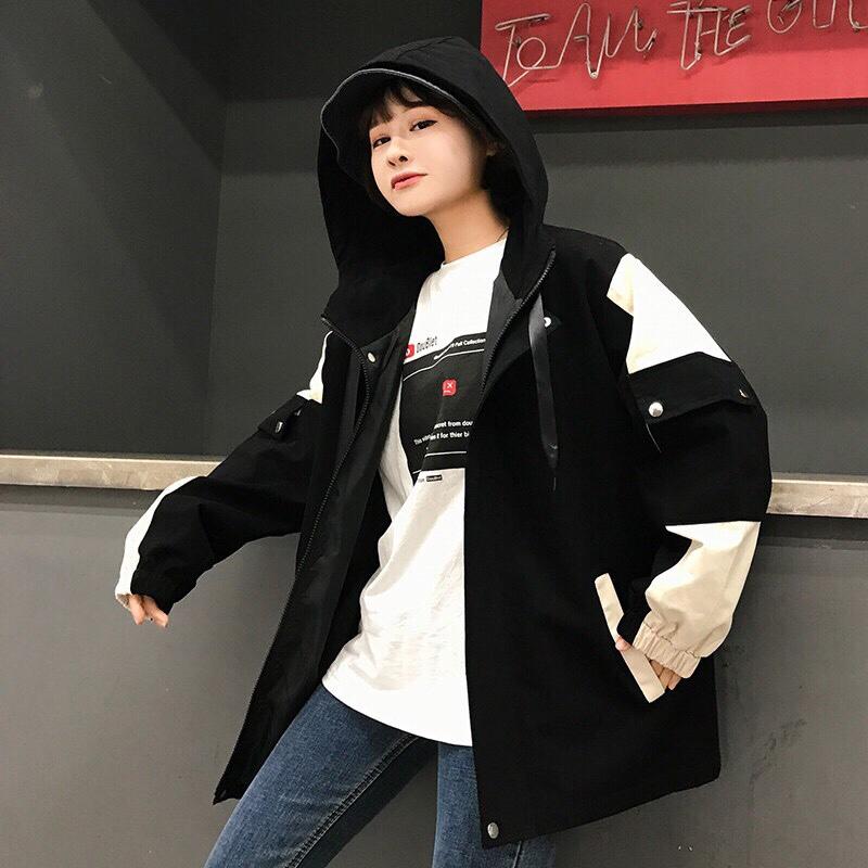 ÁO KHOÁC KAKI NỮ FORM RỘNG CỰC ĐẸP