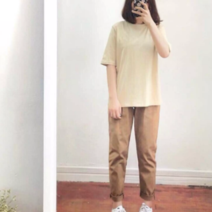 Quần Basic Kaki Nữ Form Chuẩn