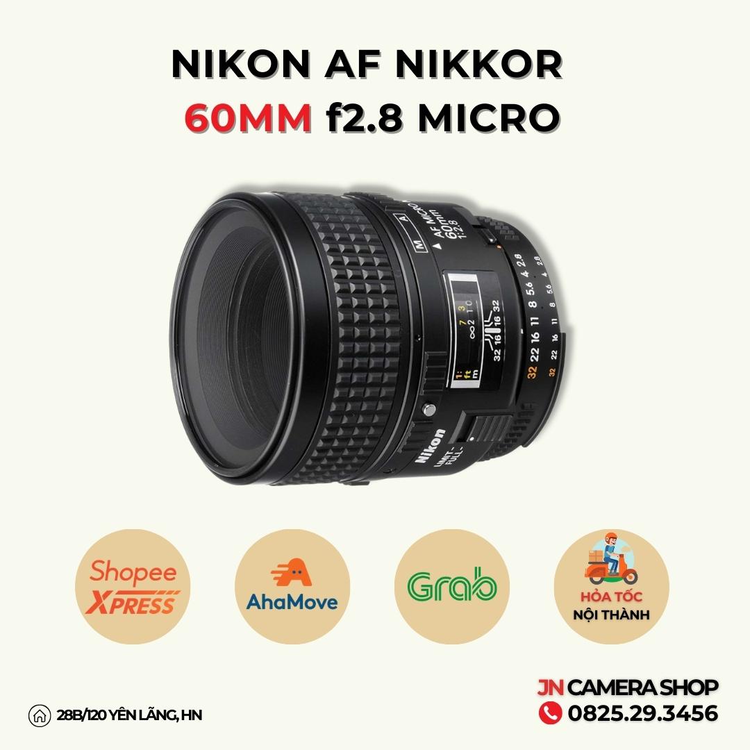 Ống kính nikon 60mm f2.8 macro đẹp 98%