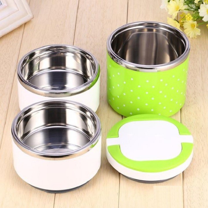 Hộp cơm giữ nhiệt 3 tầng - hộp cơm giữ nhiệt 3 tầng