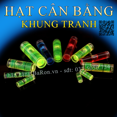 Bọt nước cân bằng, hạt treo tranh cân bằng