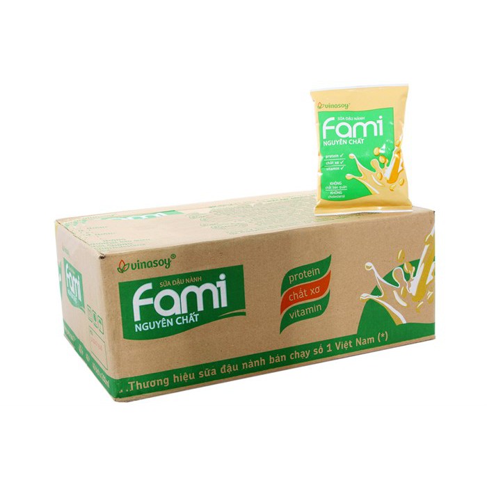 Sữa đậu nành Fami bịch
