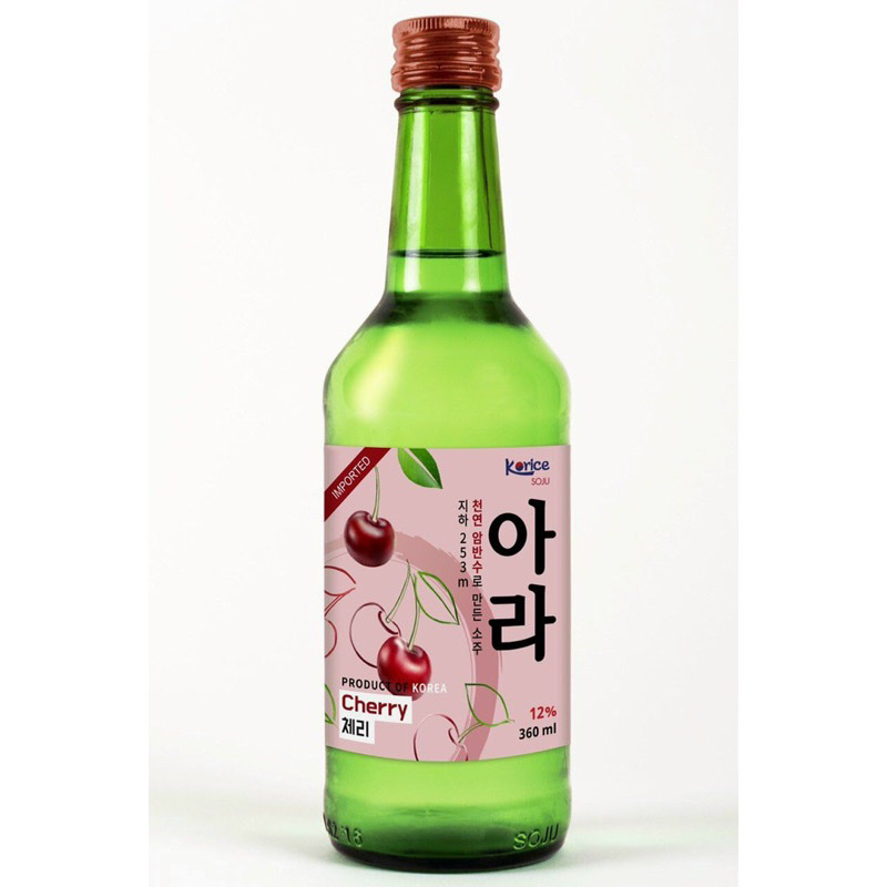 SoJu Hàn Quốc Vị Cherry Korice 360ml