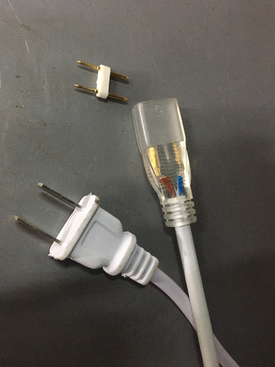 Dây nối led 3014 / 3528, dây nguồn led 220v