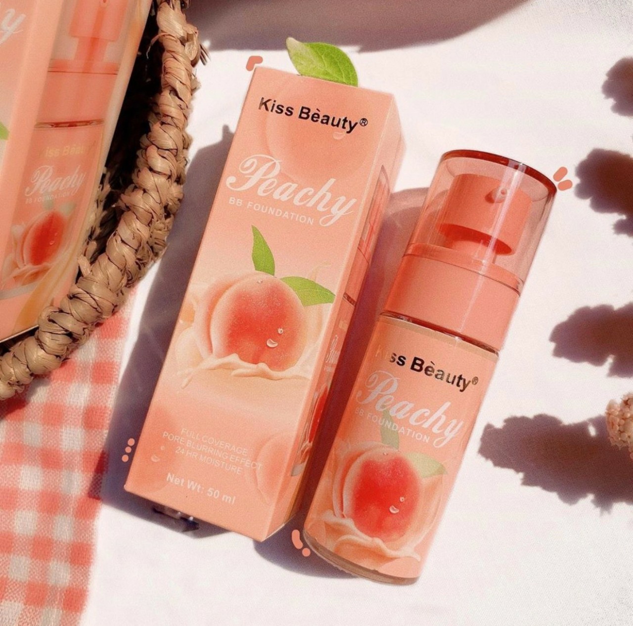 KEM NỀN BB FOUNDATION PEACHY Kiss Beauty