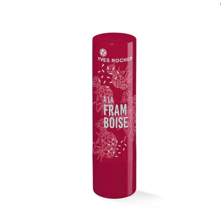 Son Dưỡng Có Màu RaspberryTinted Lip Balm của Yves Rocher_EU Cosmetic