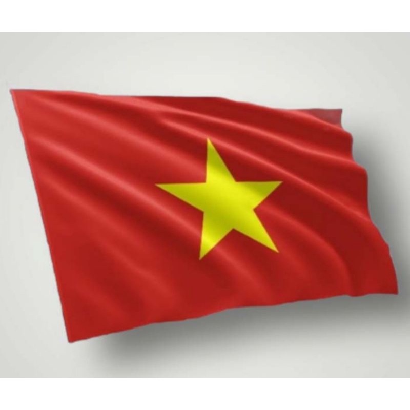 Cờ tổ quốc loại to 1 x 1,5m vải satanh cao cấp
