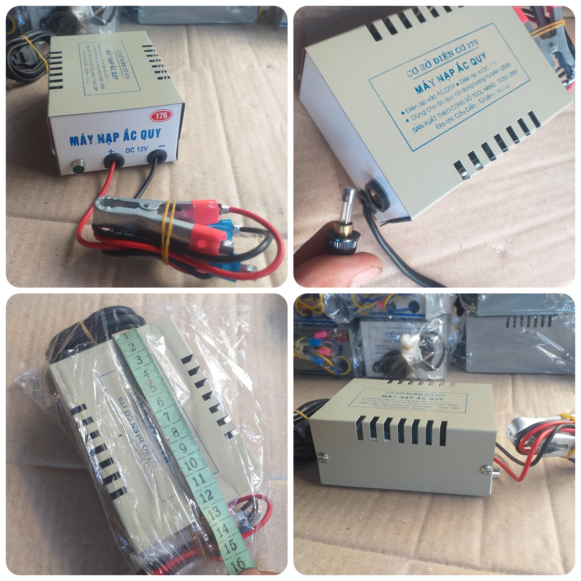 Bộ sạc bình Acquy hoặc pin 12V