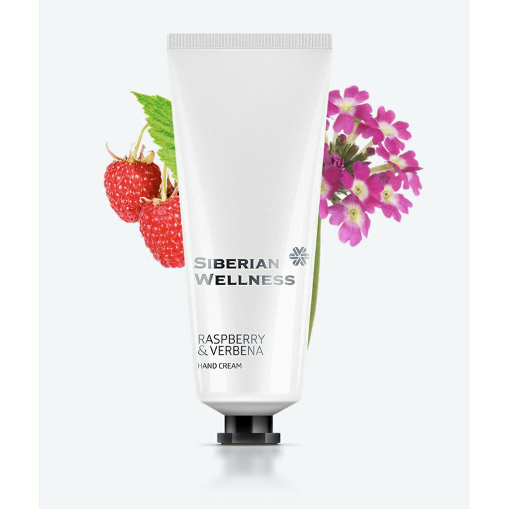 Kem dưỡng da tay dâu rừng và cỏ roi ngựa từ thảo mộc tự nhiên Siberi Nga