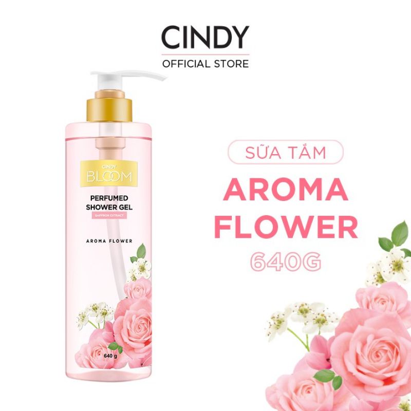 - Sữa tắm Cindy Bloom Aroma Flower hương nước hoa