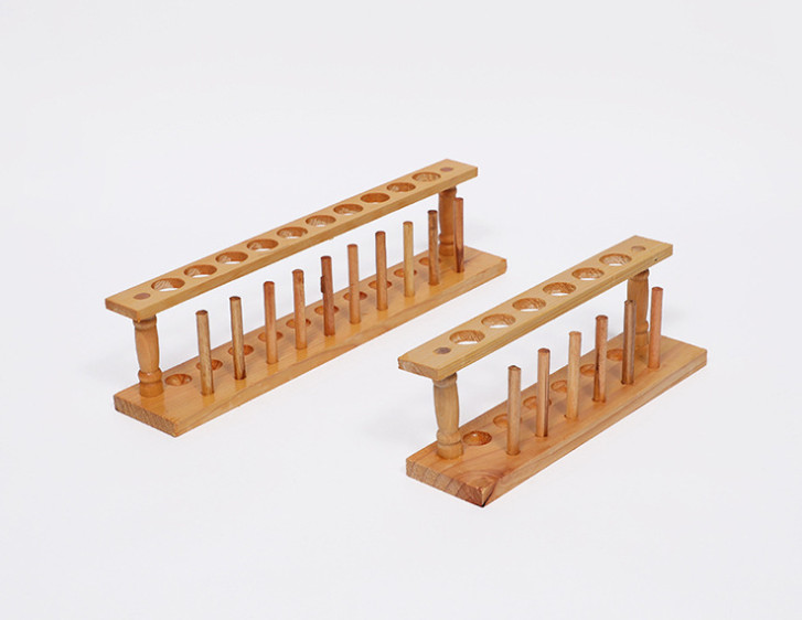 giá đỡ ống nghiệm gỗ phi 2,2cm