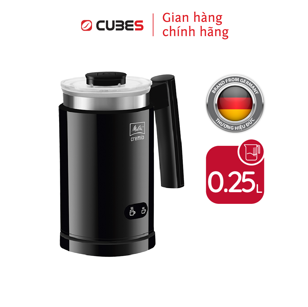 Máy đánh sữa Melitta Cremio II - Thương hiệu Đức - Bảo hành 12 tháng - Nhập khẩu chính hãng