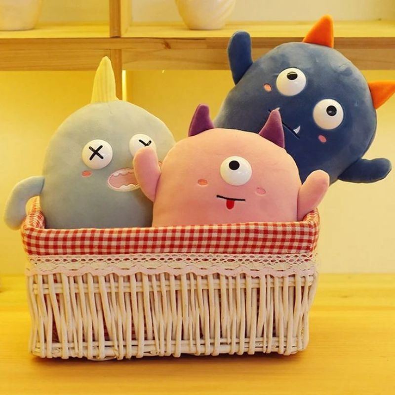 Gấu nhồi bông quái vật hài hước 25cm