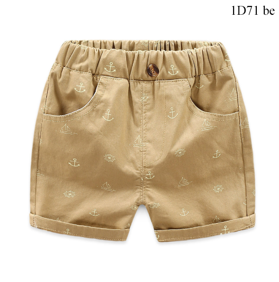 Quần sooc in hình mỏ neo VEMZKIDS cho bé trai