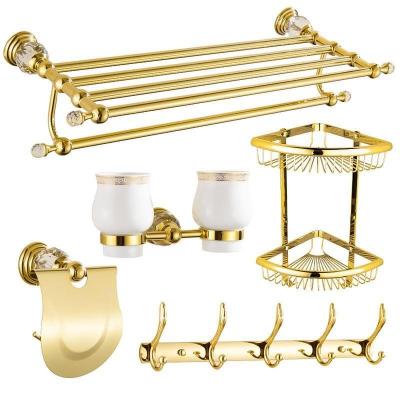 Phụ kiện 5 món đồng mạ vàng
