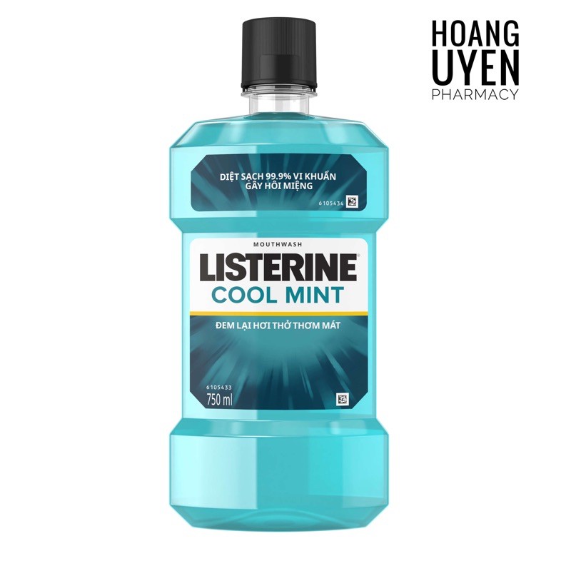Nước súc miệng Listerine Cool Mint 750ml