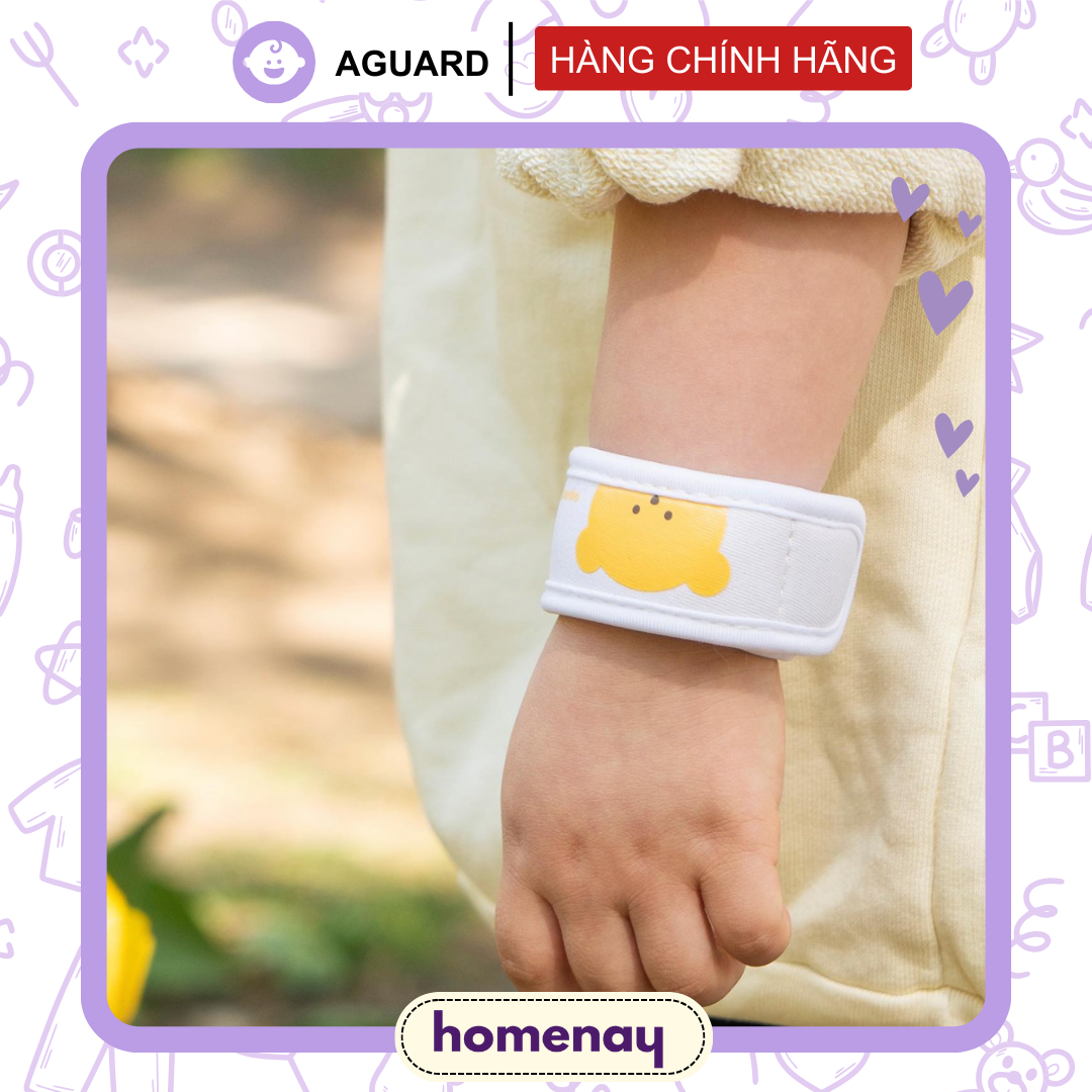 Vòng đeo tay đuổi muỗi Aguard x Dottodot tránh côn trùng, bảo vệ Bé