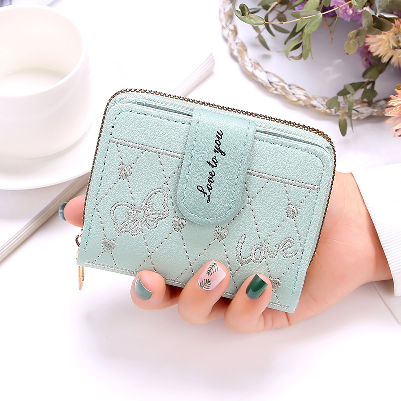 Ví nữ cầm tay mini khóa kéo Phong Cách Hàn Quốc nhiều ngăn TAHYCO VN52