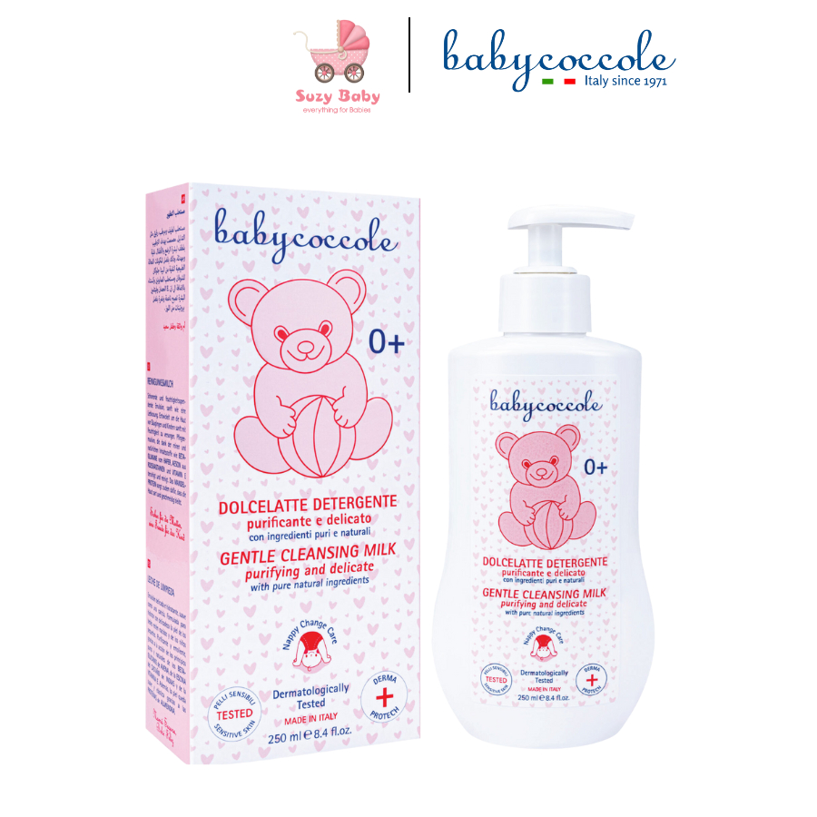 Babycoccole Diaper Changing and Anti-Diaper Rash Cream 0m+ 250ml
