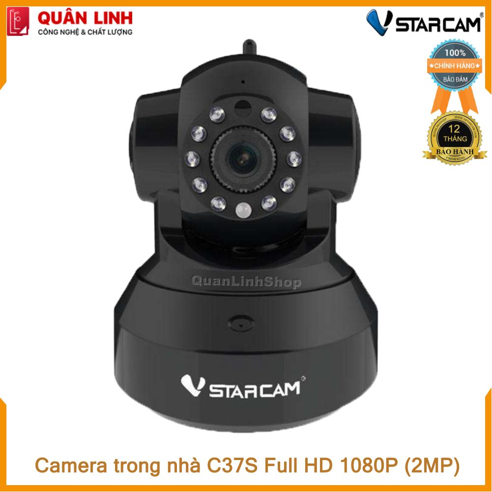 Camera wifi ip vstarcam c37s full hd 1080p