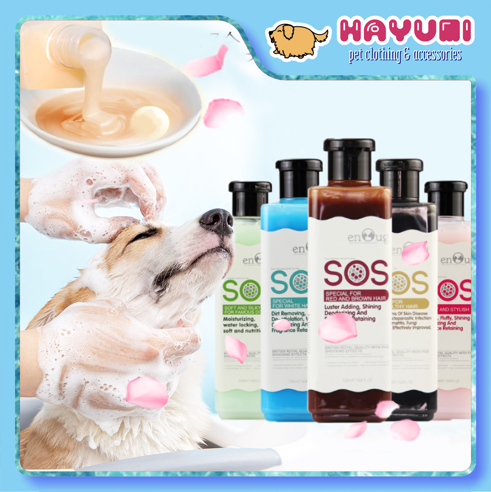 Sữa tắm SOS ~ĐEN~ dùng cho CÚN CÓ DA trong tình trạng NHẠY CẢM - MADDIE PETSTORE