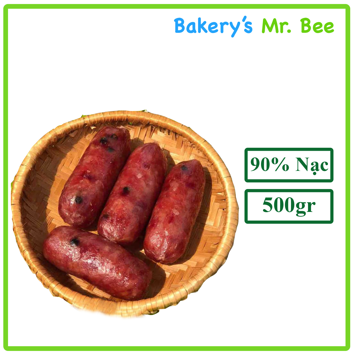 – lạp xưởng tươi cai lậy – 500g