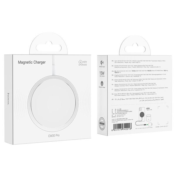 Sạc không dây magsafe 15w cw30 pro