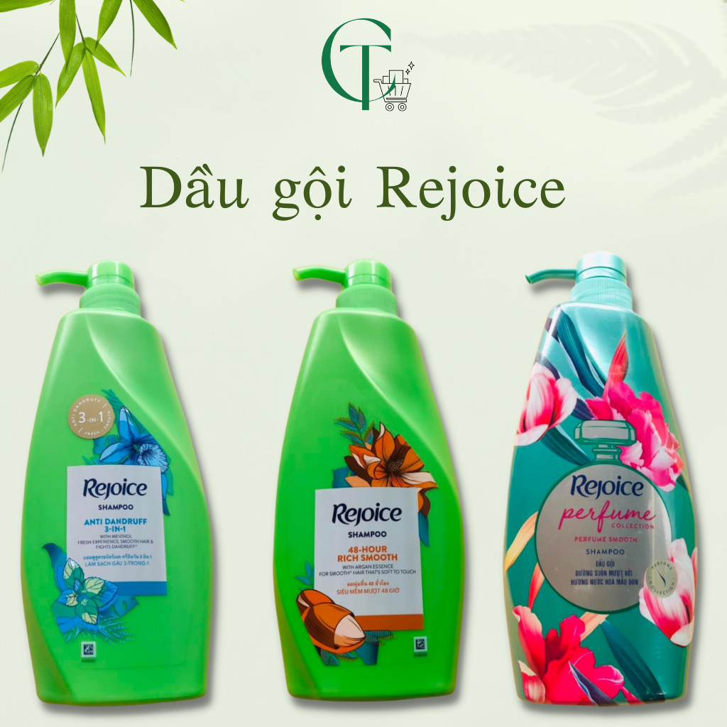 Dầu gội rejoice siêu mềm mượt chai 650g