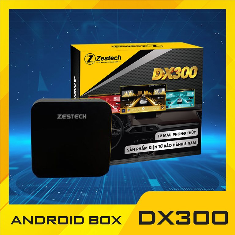Android box zestech dx300 dành cho ô tô - biến màn hình zin thành màn hình android