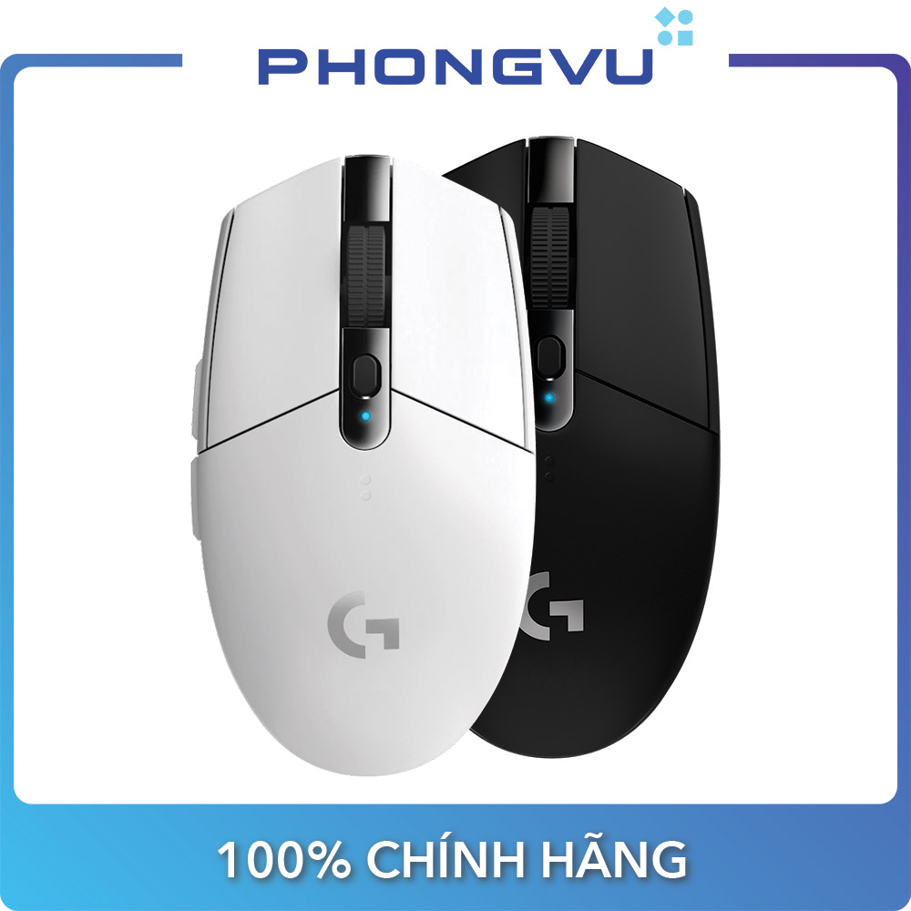  Chuột chơi game Logitech G304 Wireless Gaming  Đen Trắng  - Bảo hành 24 tháng 