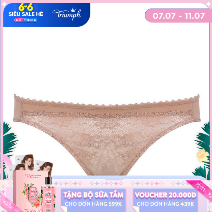 [Voucher 20K + Quà Sữa tắm cho đơn 699K từ 7.7-11.7] Quần lót Triumph SEXY CUSHION BASIC MINI 5G