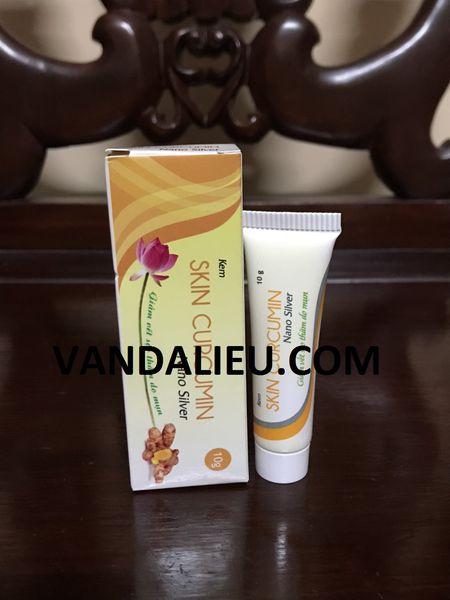 Kem skin curcumin nanosilver 10g - giảm vết sẹo do thâm mụn