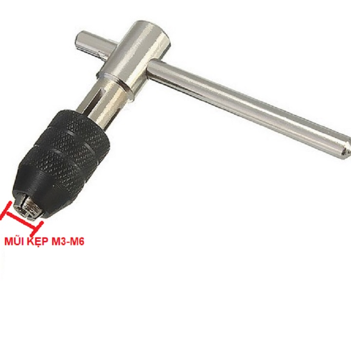 M3-M6. TAY QUAY, DÙNG KẸP MŨI TARO TỪ M3 ĐẾN M6. TH056