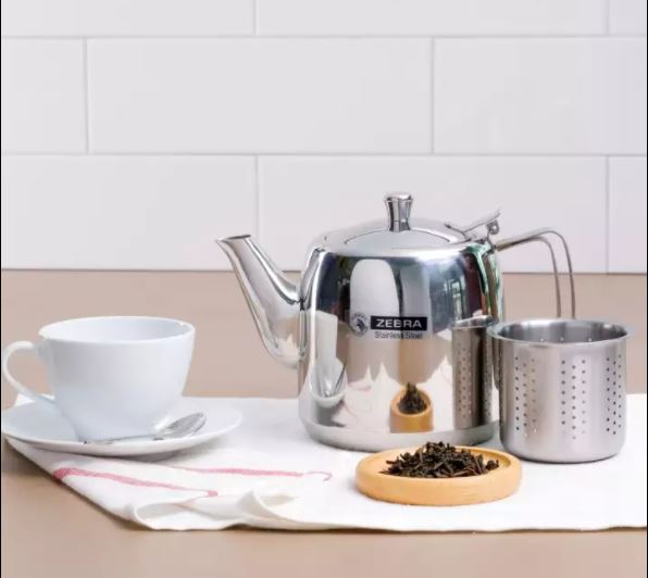 Bình trà zebra 1 lít - inox 304 có lõi lọc 113404