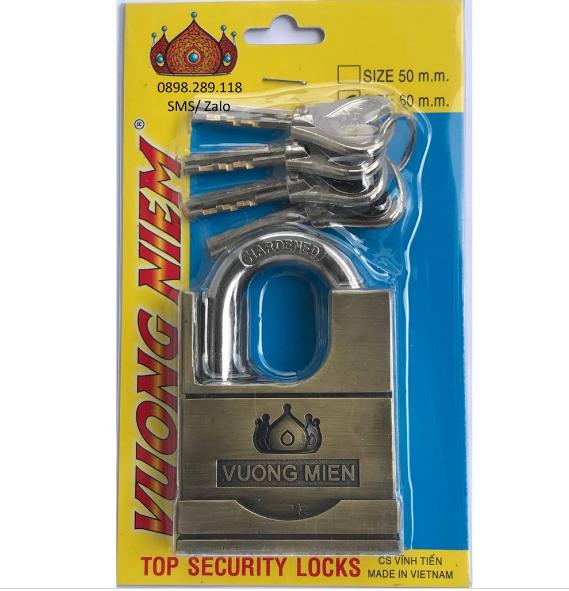 Khóa Chìa Chủ Vương Niệm Chống Cắt 6cm cao cấp