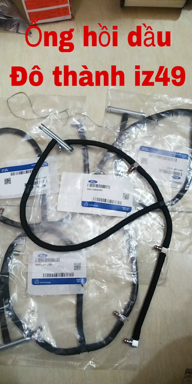 BỘ ỐNG DẦU HỒI BÉC DẦU DIESEL - HYUNDAI ĐÔ THÀNH IZ49 TERACO SANTAFE PORTER 2.....