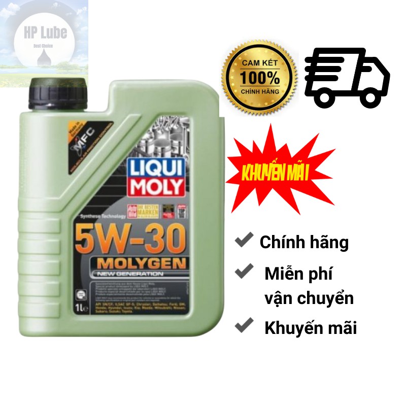 Nhớt liqui moly 5w30 cho xe tay ga cao cấp