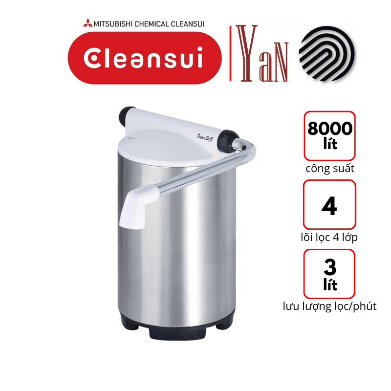 Thiết bị lọc nước lắp trên bồn rửa Mitsubishi Cleansui SSX880E - Hàng chính hãng
