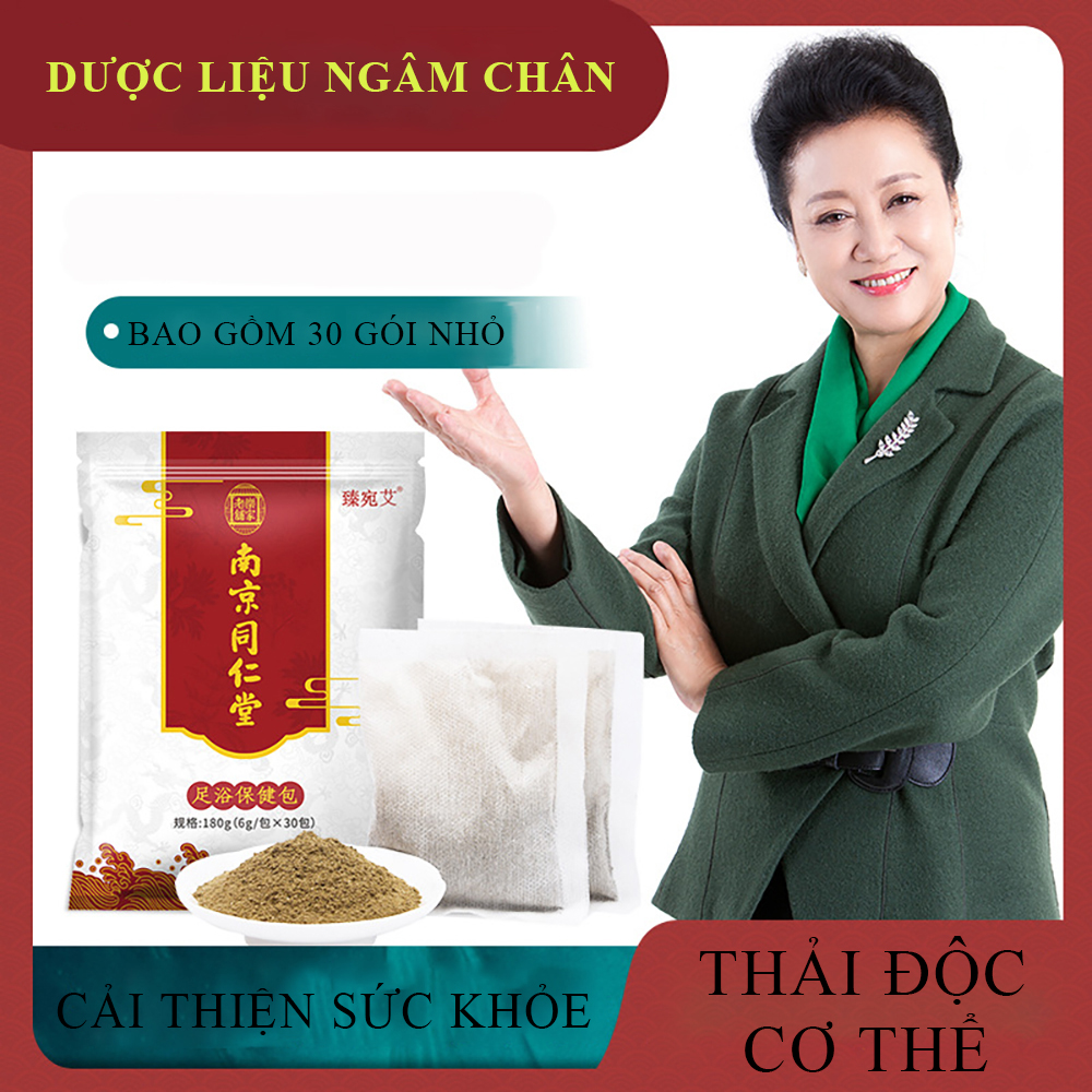 Dược liệu ngâm chân từ thiên nhiên giúp thải độc cơ thể thư giãn thoải mái an toàn hiệu quả cao